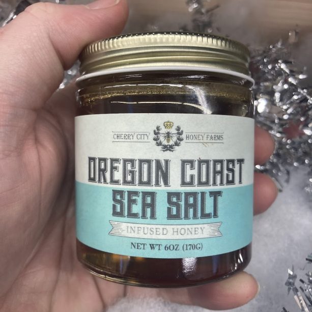 Infused honey oregon coast sea salt