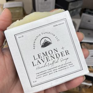 lemon lavender goat milk soap