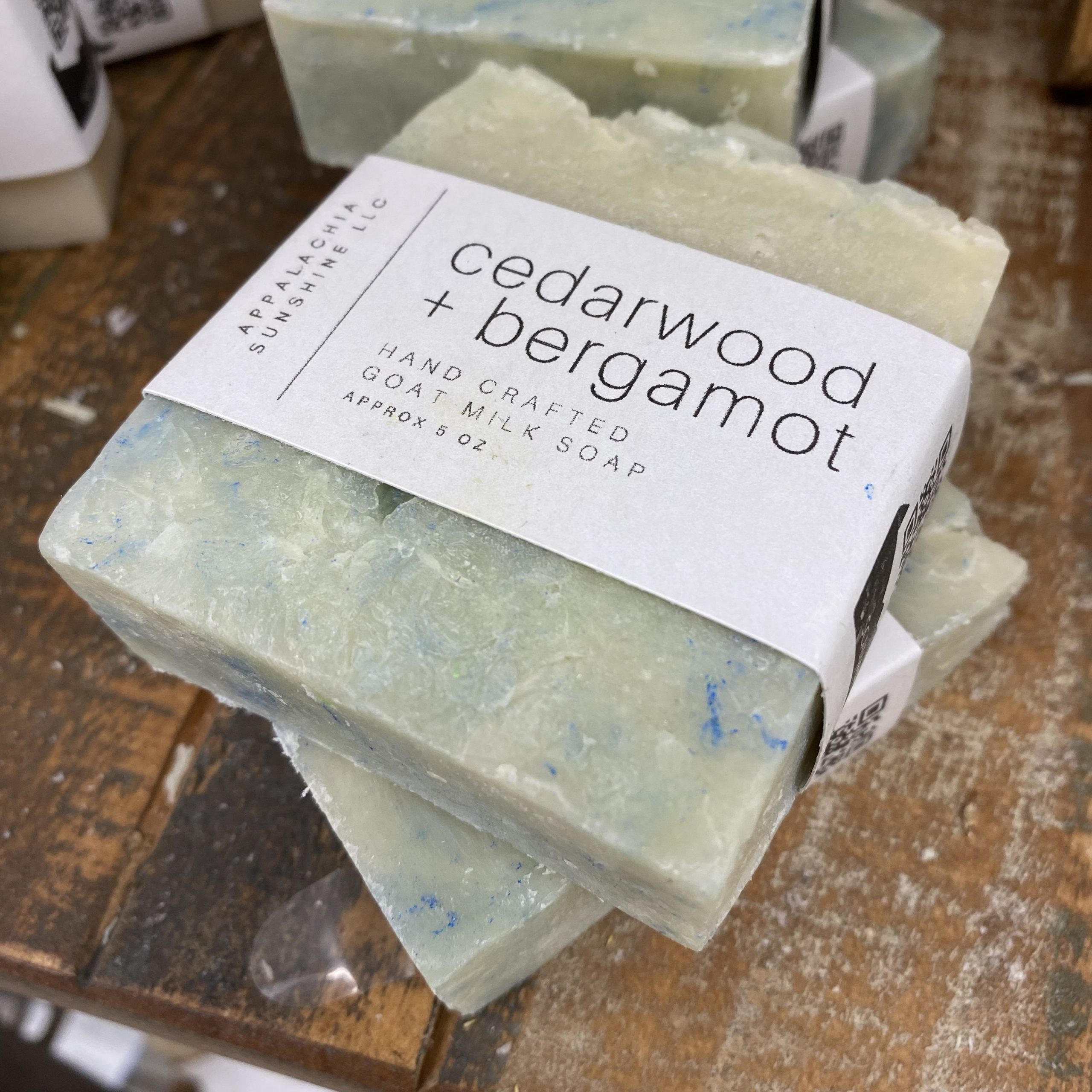 Cedarwood Bergamont Hand Crafted Goat Milk Soap Shop Cherry City Honey