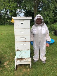 Picture of Beekeeper Tami