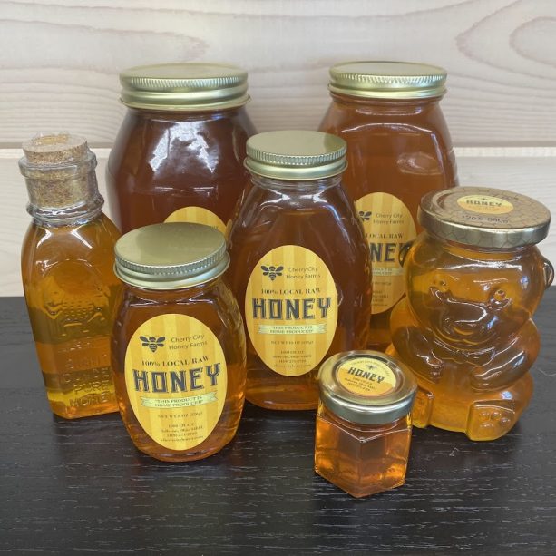 Wildflower Honey Jars